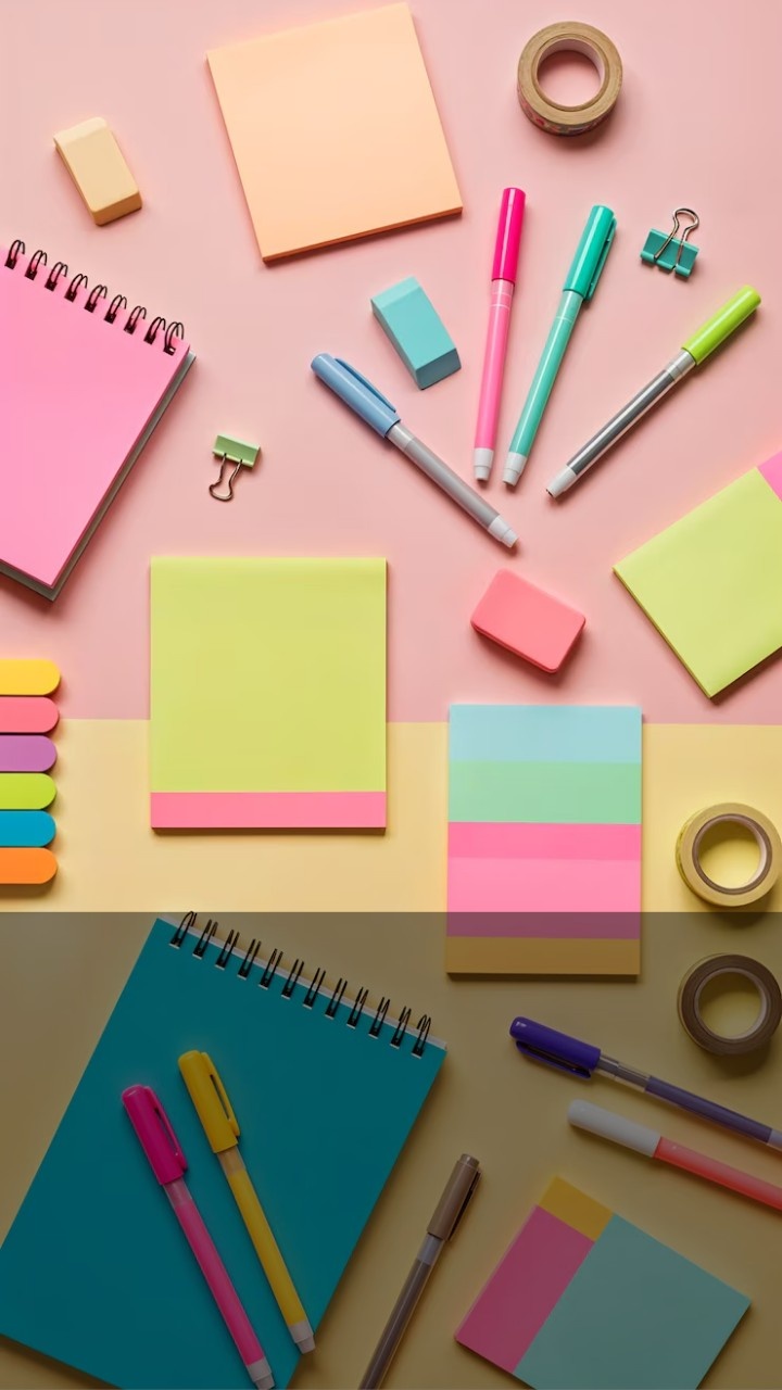 Camlin Stickers, Coloured Pens